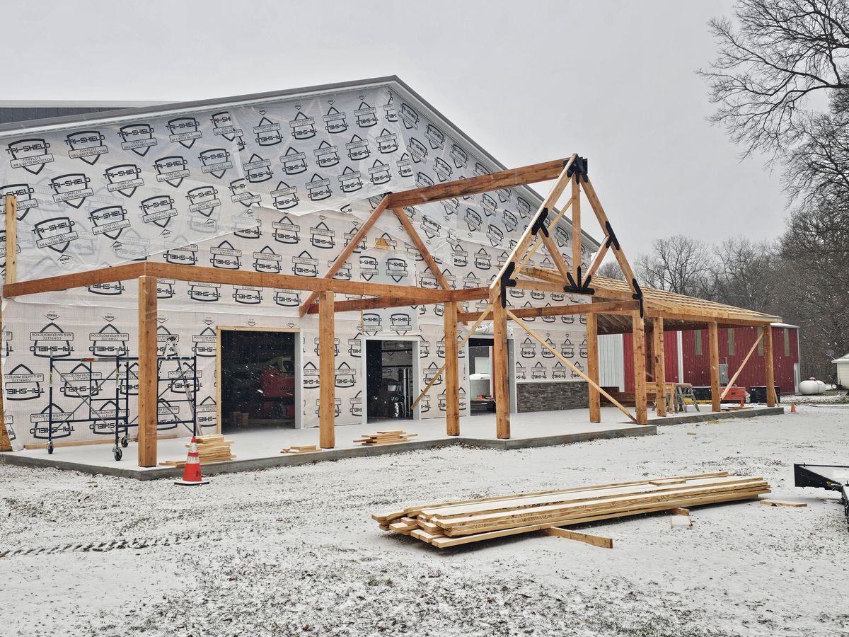 Pole Barn Construction for Pioneer Construction in Cambridge City, IN