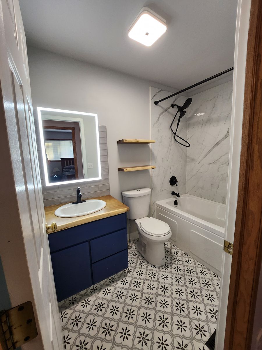 Bathroom Renovation for Skywalker Contracting Inc.  in , 