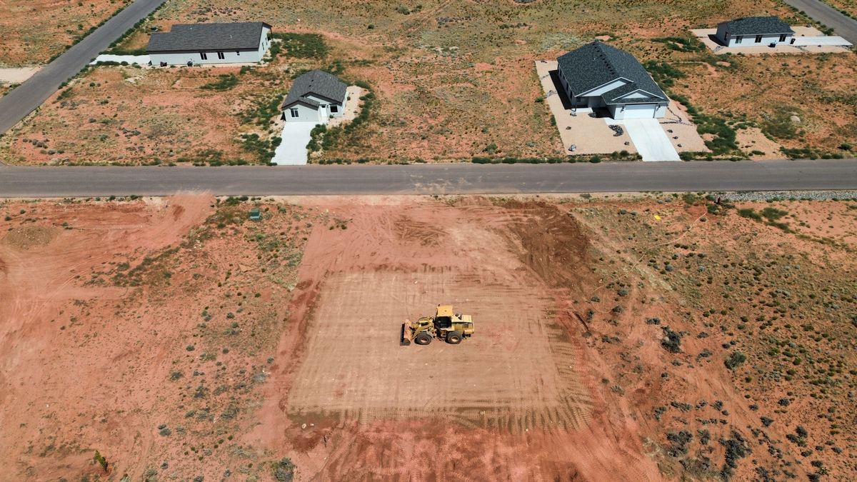 Site Preparation & Excavation for Pivot Construction in Kanab, UT