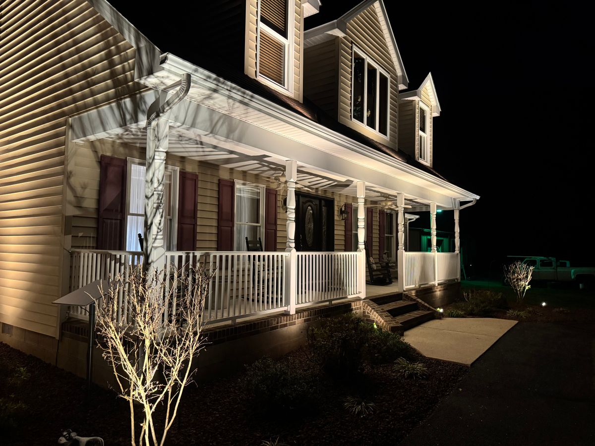 Low Voltage Lighting for Broker Post Ground Crew in Sussex County, DE