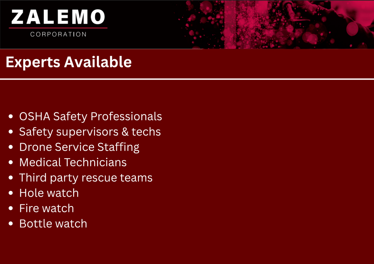 Safety Staffing for ZALEMO in Houston, TX