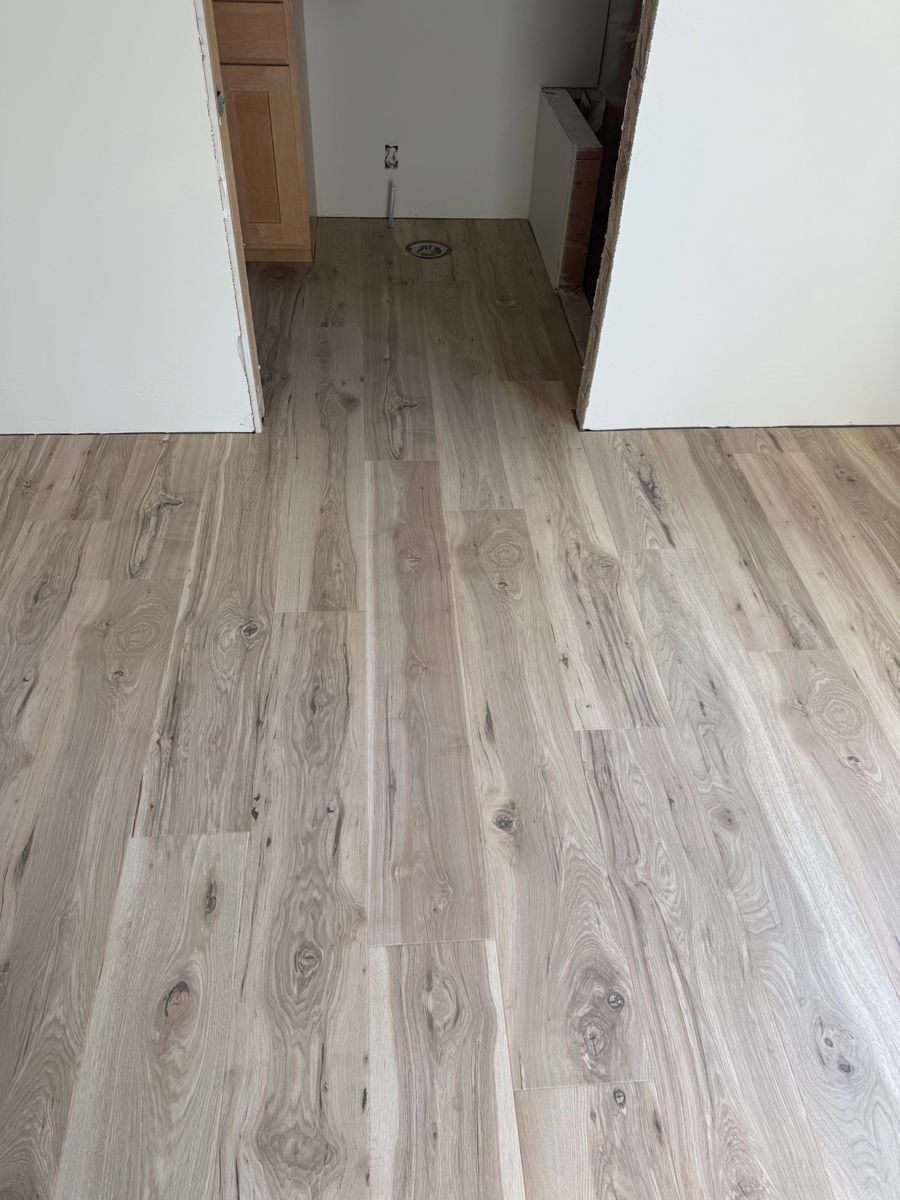 Floor Installation for CJL Flooring in Post Falls, ID