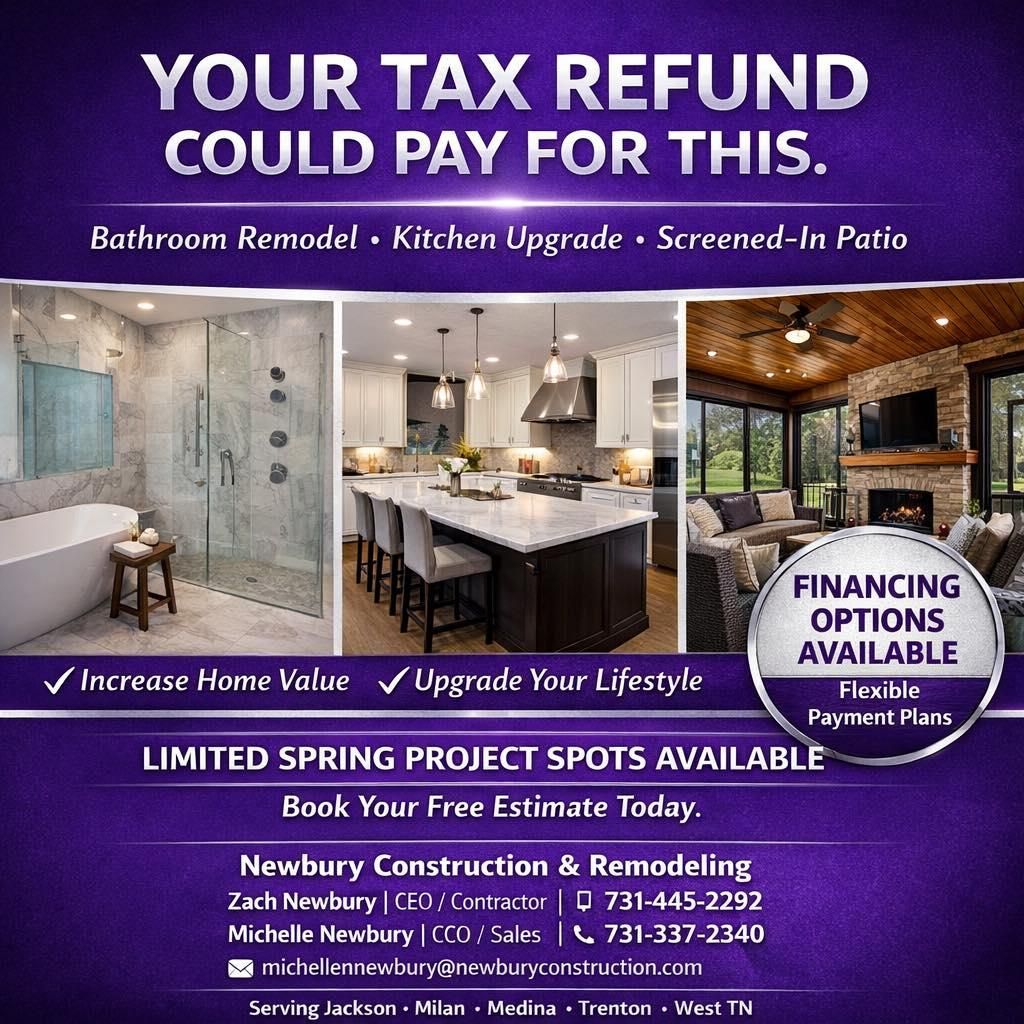 Other Services for Newbury Construction & Remodeling LLC in Trenton, TN