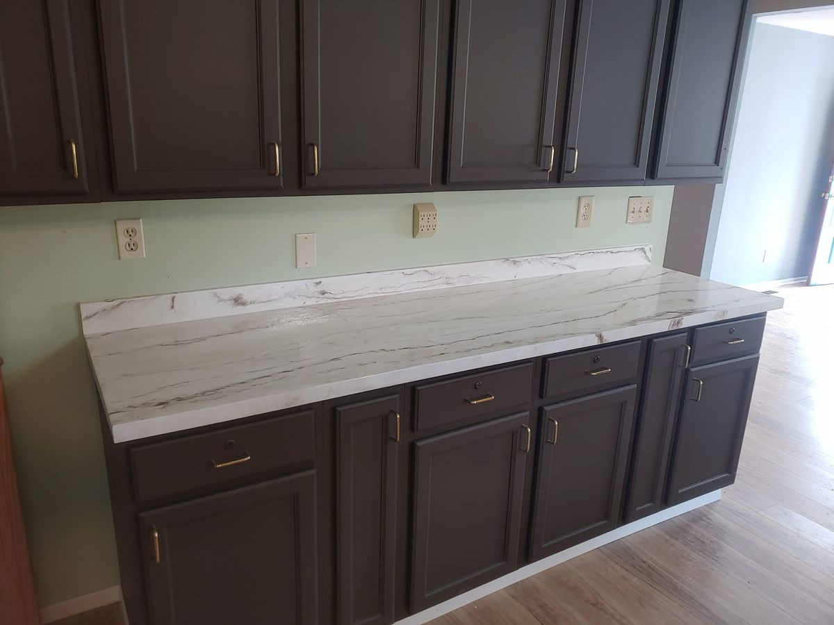 Custom Countertops for Hanlon Touched Concrete in Cotopaxi, CO