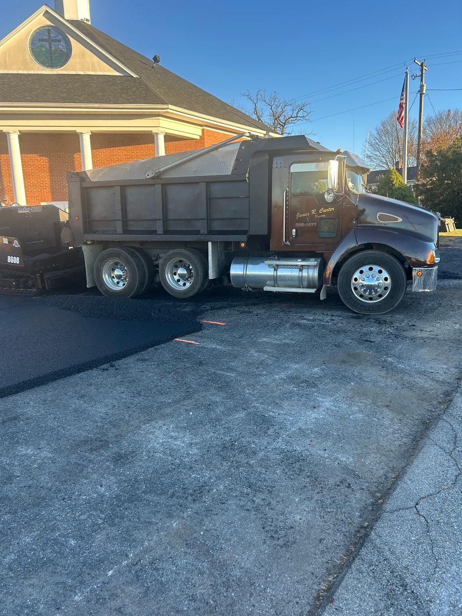 Sealcoating for James R Carter Paving in Roanoke, VA