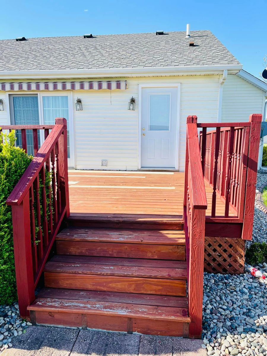 Deck Installation for Manny's Cleaning,Lawn Care & Snow Removal Services in Champaign, IL