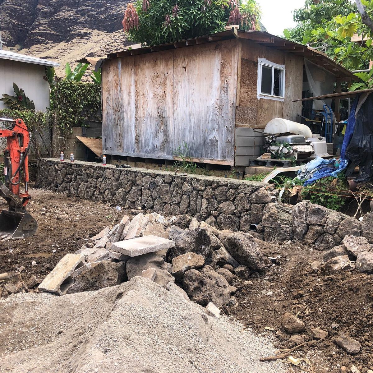 Block Wall Construction for C&O Masonry Contractor in Waianae, HI