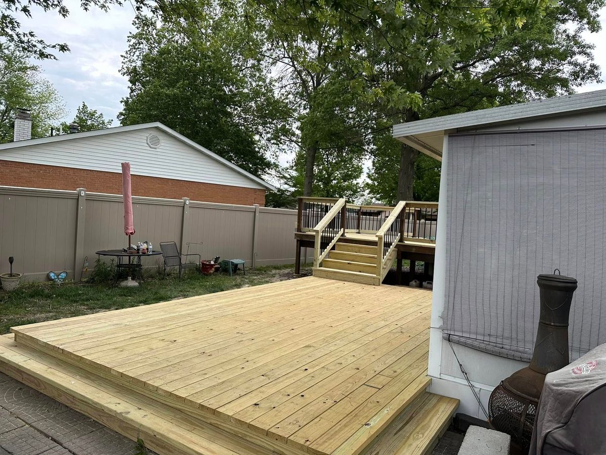 Deck & Patio Installation for Casey Construction in Belleville, IL