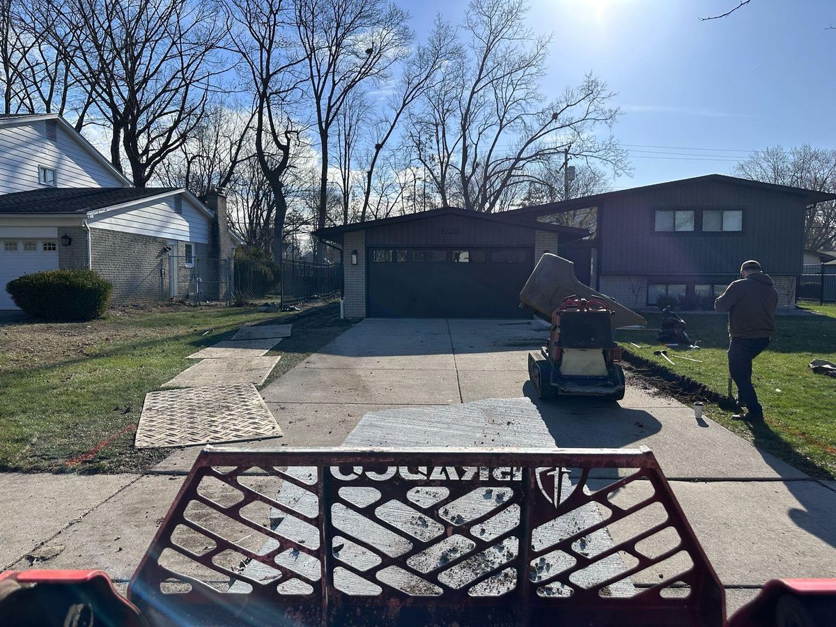 Sidewalks for Crown Cement in Lincoln Park, MI