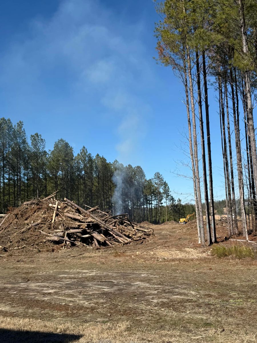 Land Clearing & Demolition for DC Construction Company LLC in Clanton, AL