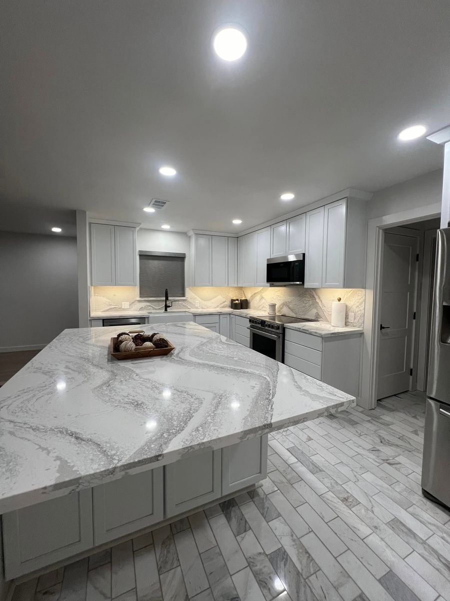Kitchen Renovation for Cutter Lane Builders in Cameron, TX