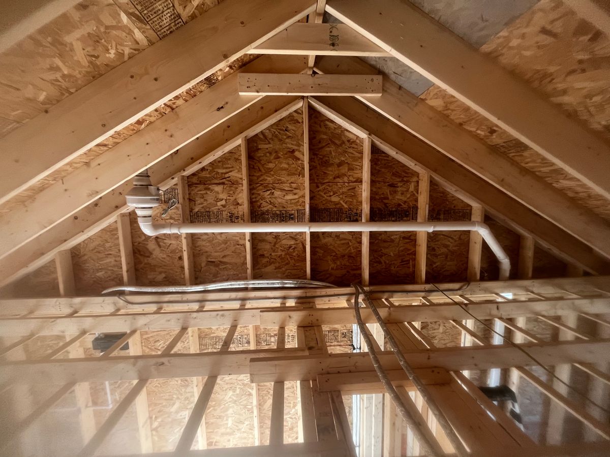 New Construction Installation for Radon Defense in Raymond, ME