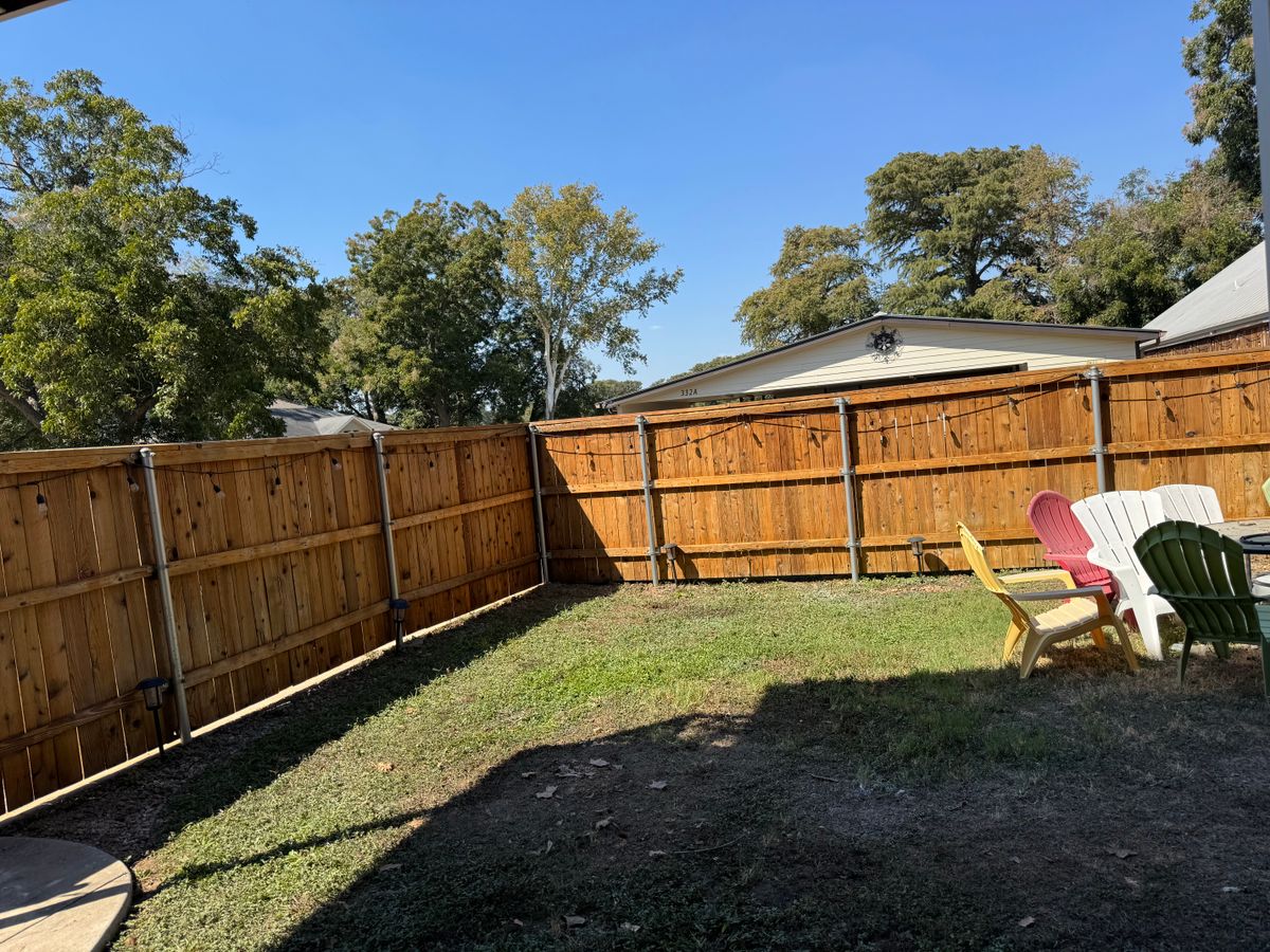 Fencing for John Webb Services    in New Braunfels, TX