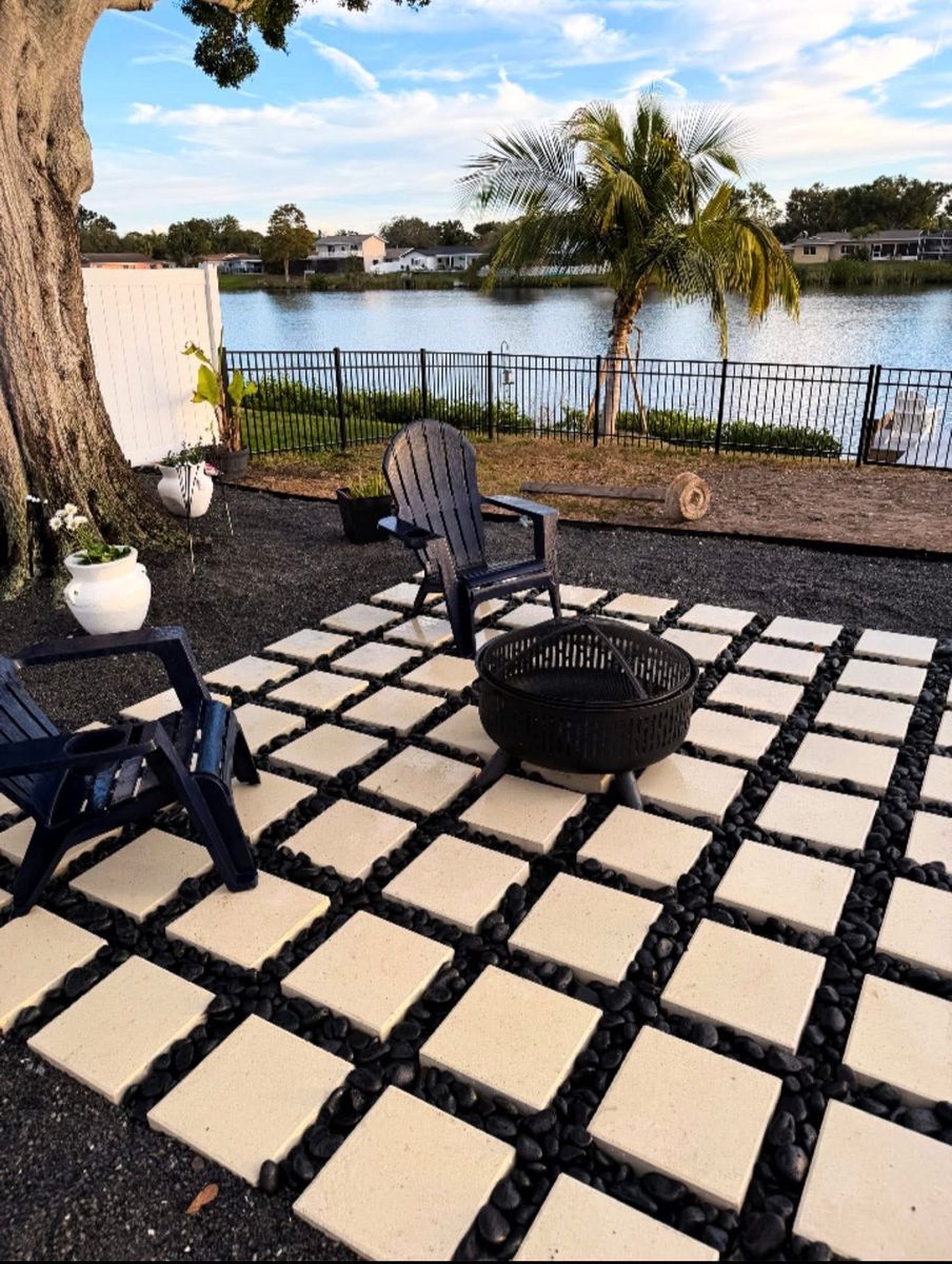 Hardscape Installation for Oceanfront Landscape in St. Petersburg, FL