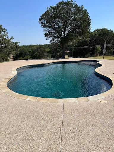 Pool Deck Paving for JP Pools in Gatesville, TX
