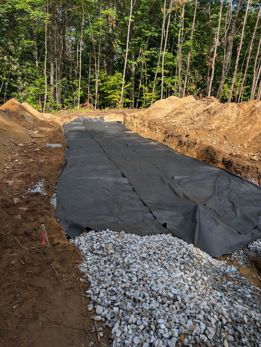Septic System Installation for Krahn Excavation in Oxford County, ME