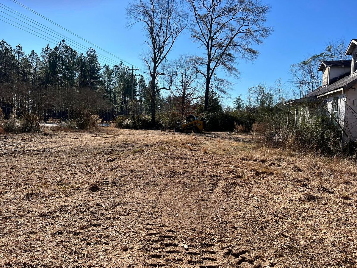 Site Preparation for Conway Land Management in Chatom, AL