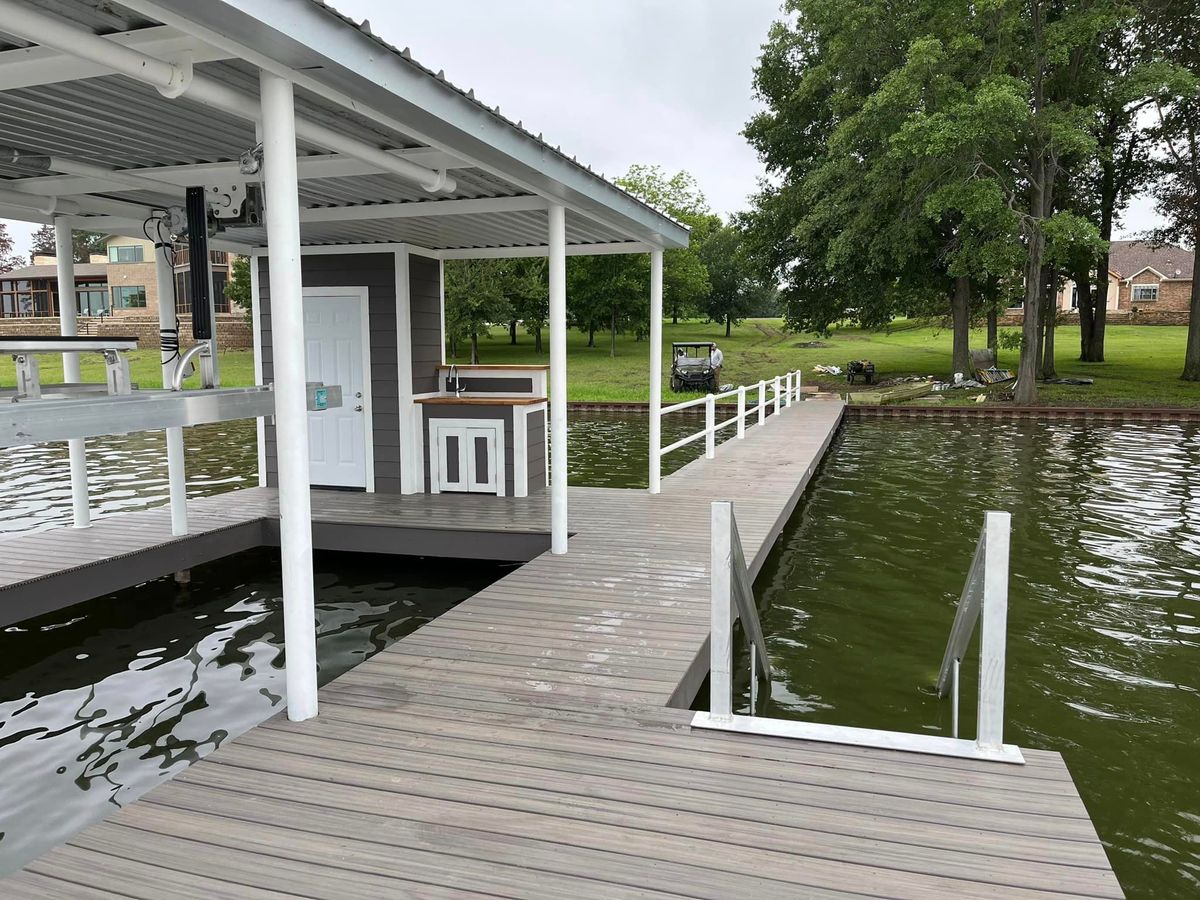 Boat Docks for BR Construction LLC in Corsicana, TX