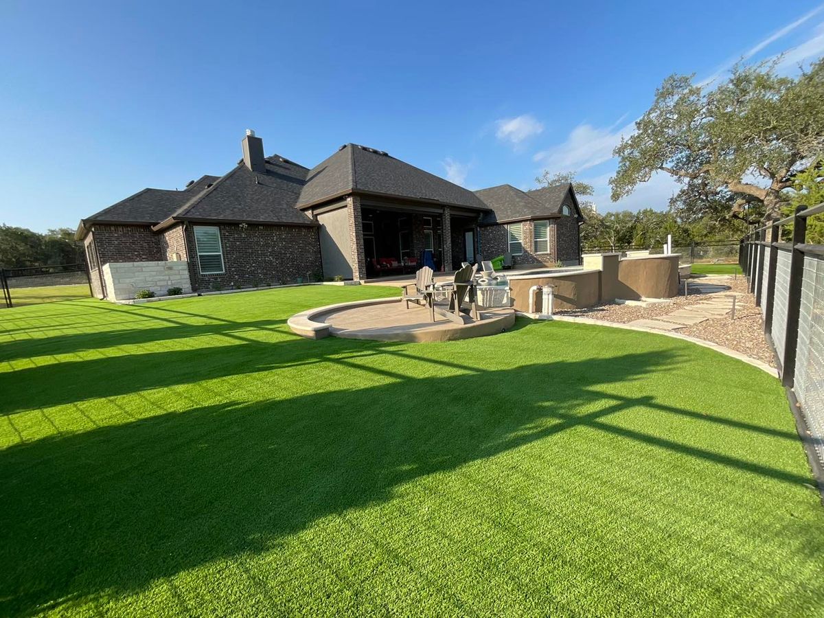 Landscape Design for N. B. Fence & Landscape in New Braunfels, TX