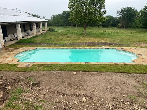 Pool Deck Paving for JP Pools in Gatesville, TX
