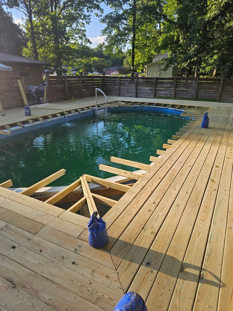 Decking for A&D Home Improvements in Cleveland, TN