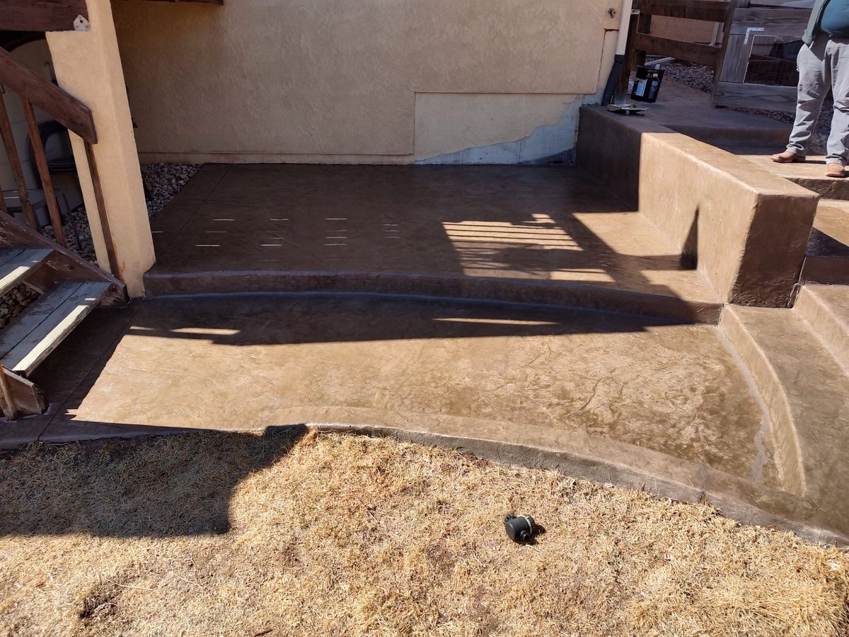 Driveway Construction for J and Son Colorado Concrete in Colorado Springs, CO