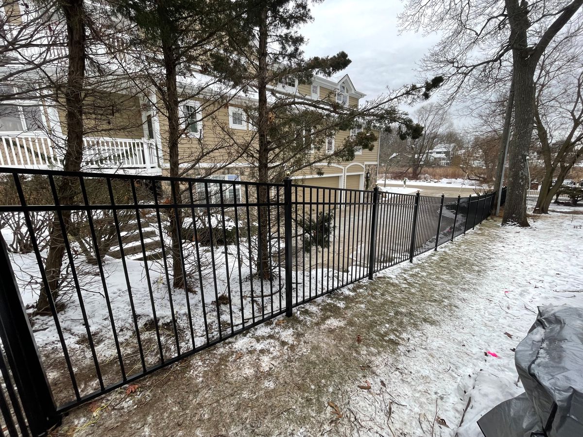 Fence Installation for TMF Services in Lapeer County, MI