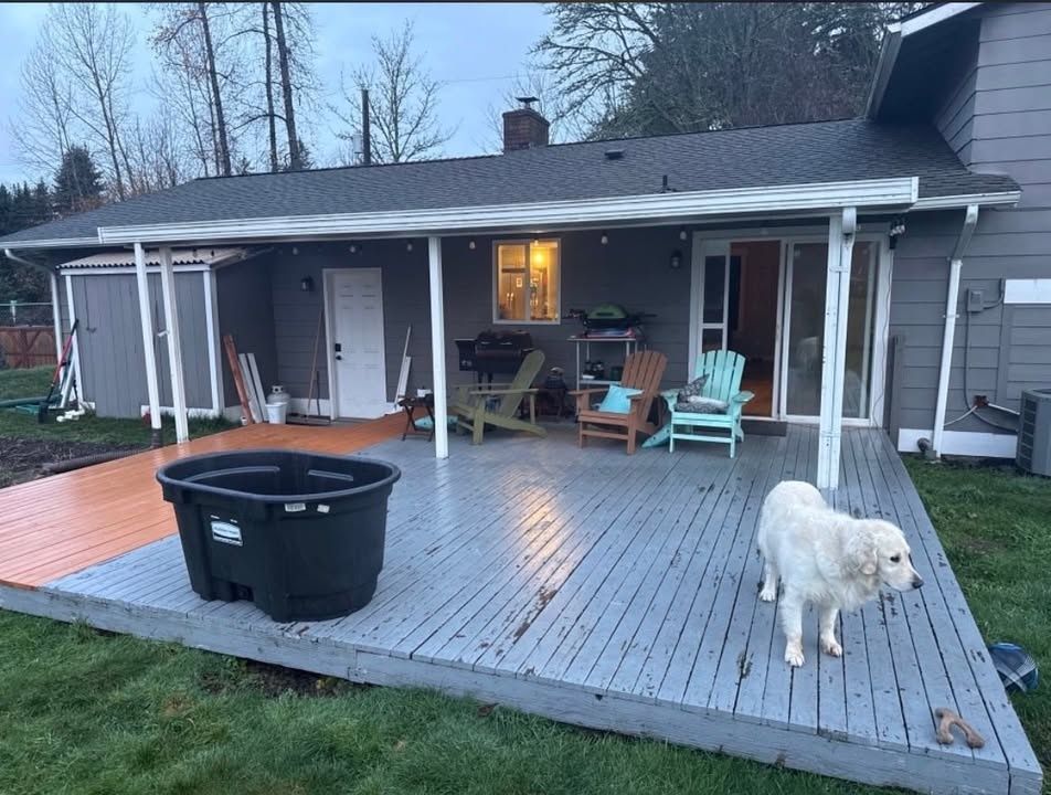 Deck Installation for Precise Craftsmen LLC in Tacoma, WA