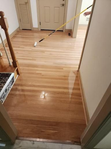 Refinishing hardwood flooring for Jason Tench Flooring LLC in Richmond, VA