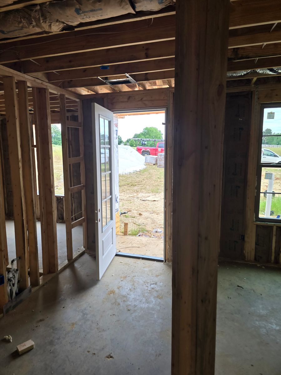 Window and door installation for Hightower Painting in Covington, TN