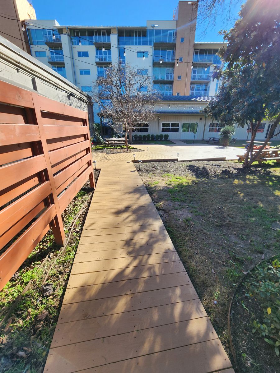 Fencing and Decking  for James Ellis Contracting in Kyle, TX