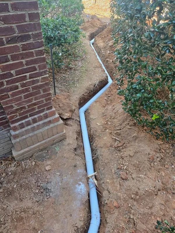 Outside Drainage for Wade Drainage Solutions in Atlanta, GA