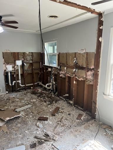 Framing for Git Er Done Home Remodeling in Wylie, TX