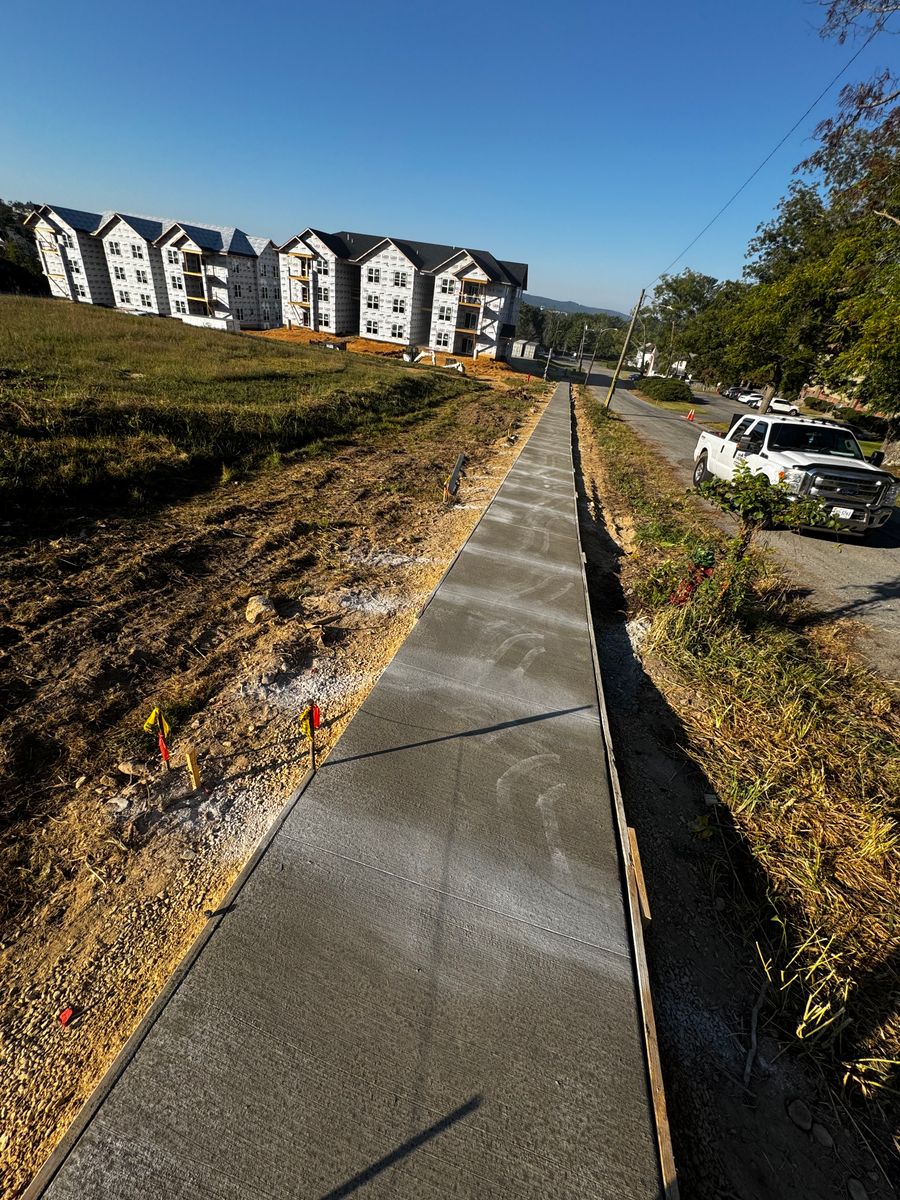 Concrete Slab Construction for The Amazing Concrete in Roanoke, VA