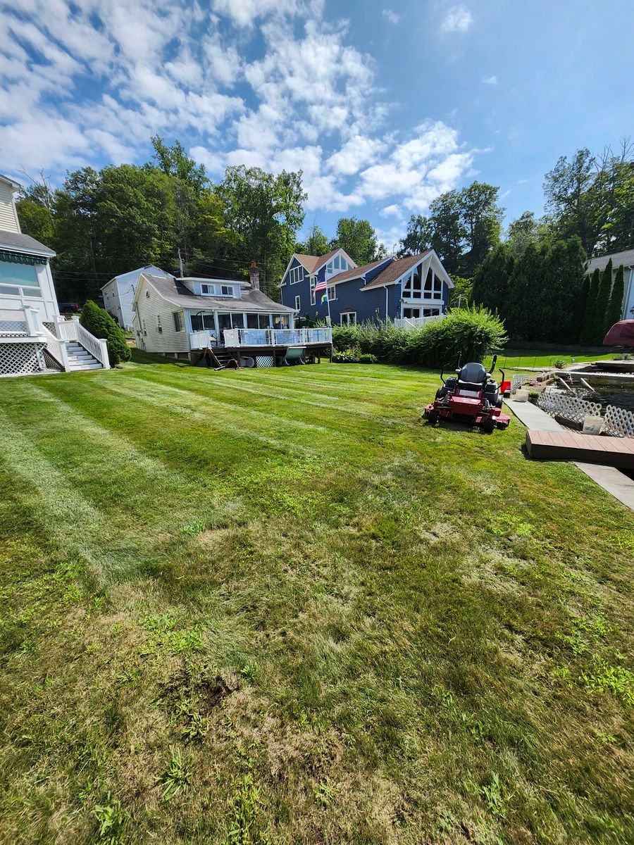 Landscape Installation for Landscape Innovations LLC in Torrington, CT