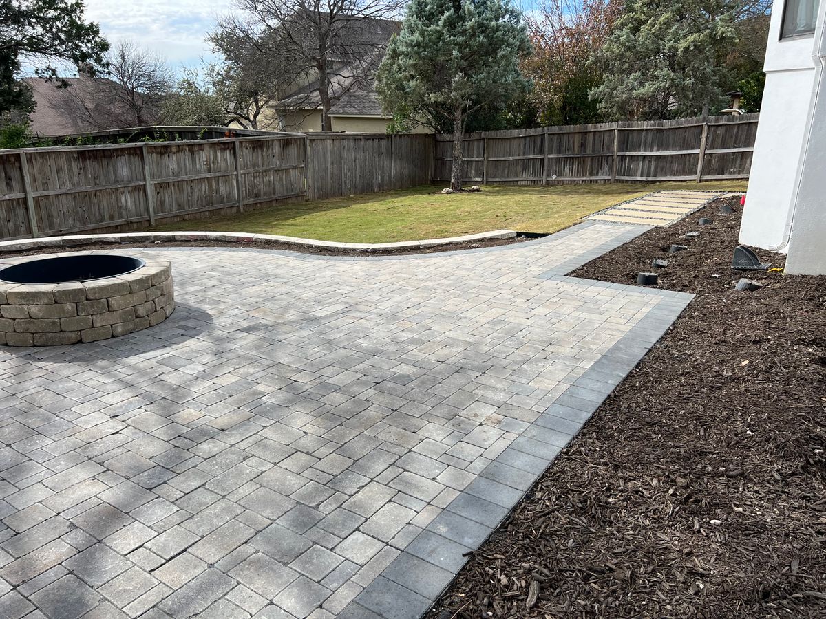 Mulch Installation for DR Landscape in San Antonio, TX