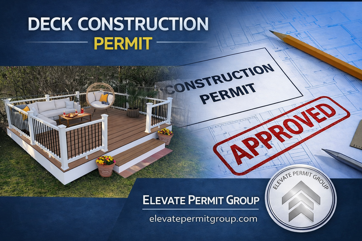 Fence / Pools / Decks / MEP’s / Roofing / Signs Permits for Elevate Permit Group in San Antonio, TX