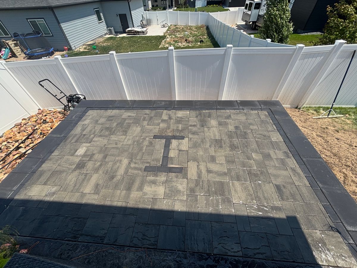 Paver Walkways and Patios for Precision Landscape in Casper, WY