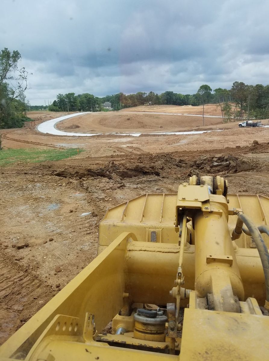 Driveway Construction for HF Flatwork and Hines Farms Excavating in Old Monroe,, MO