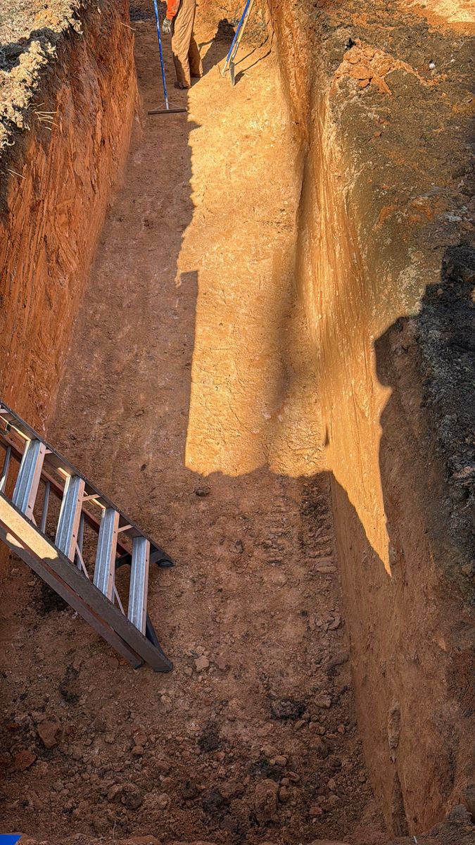 Foundation Digging for CST Dirt Solutions in Rowan, NC