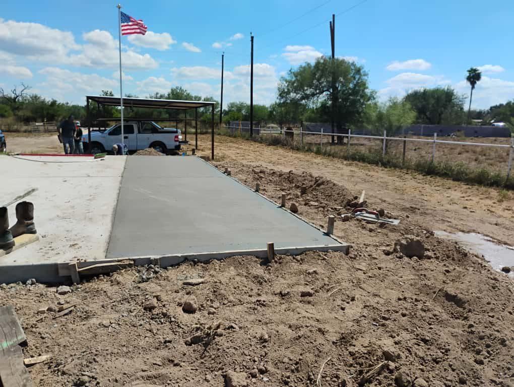 Concrete for Superior Painting and Metal Solutions in Edinburg, TX