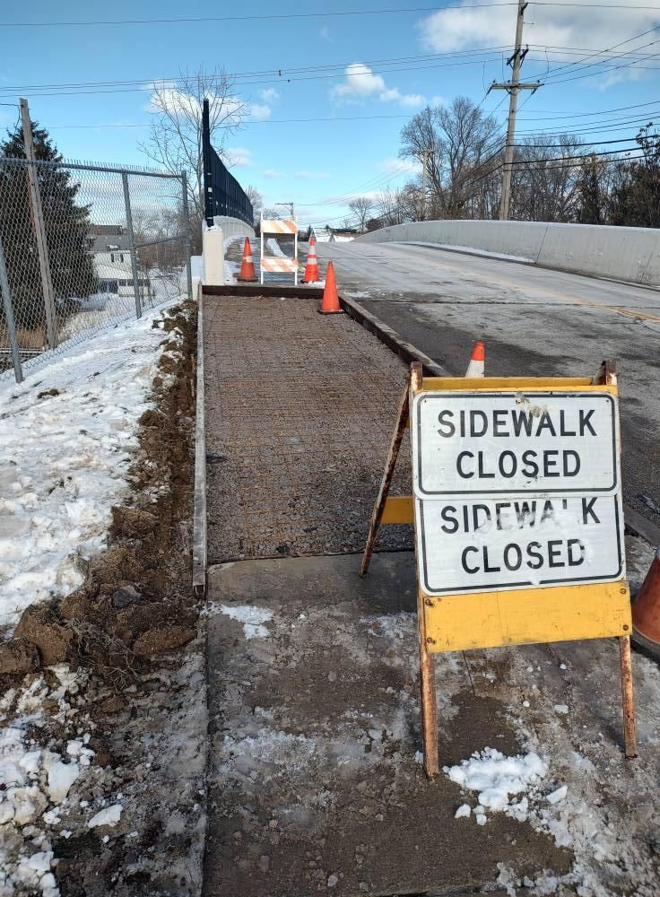 Concrete Repair for Henceroth Construction in Amherst, OH