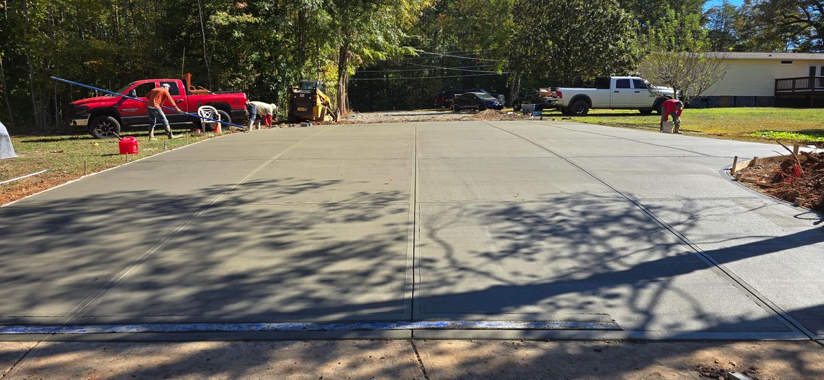 Concrete for JD Hardscapes & Landscaping LLC in Shelby, NC
