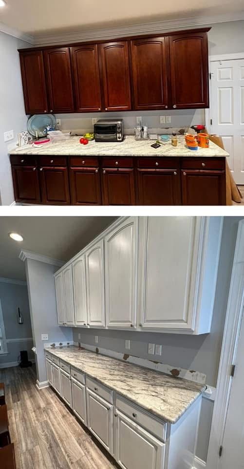 Kitchen and Cabinet Refinishing for MF Painting in Roanoke Rapids, NC