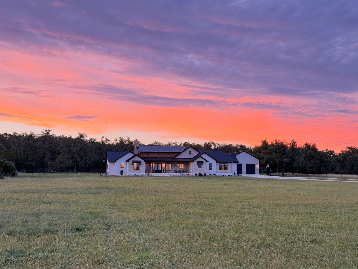 New Custom Homes for ABEL Custom Build & Design, LLC. in New Braunfels, TX