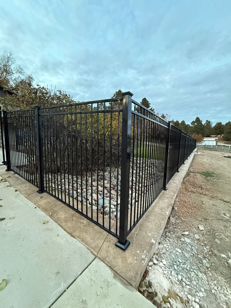 Fence Installation for DS Industries in Gillette, WY