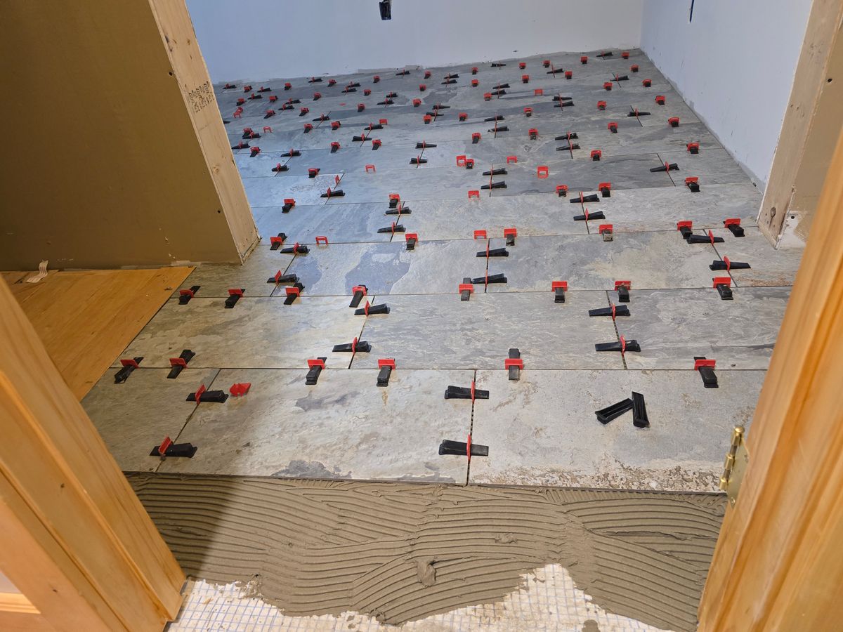 Floor Installation for AA Family Construction in Lebanon, NH