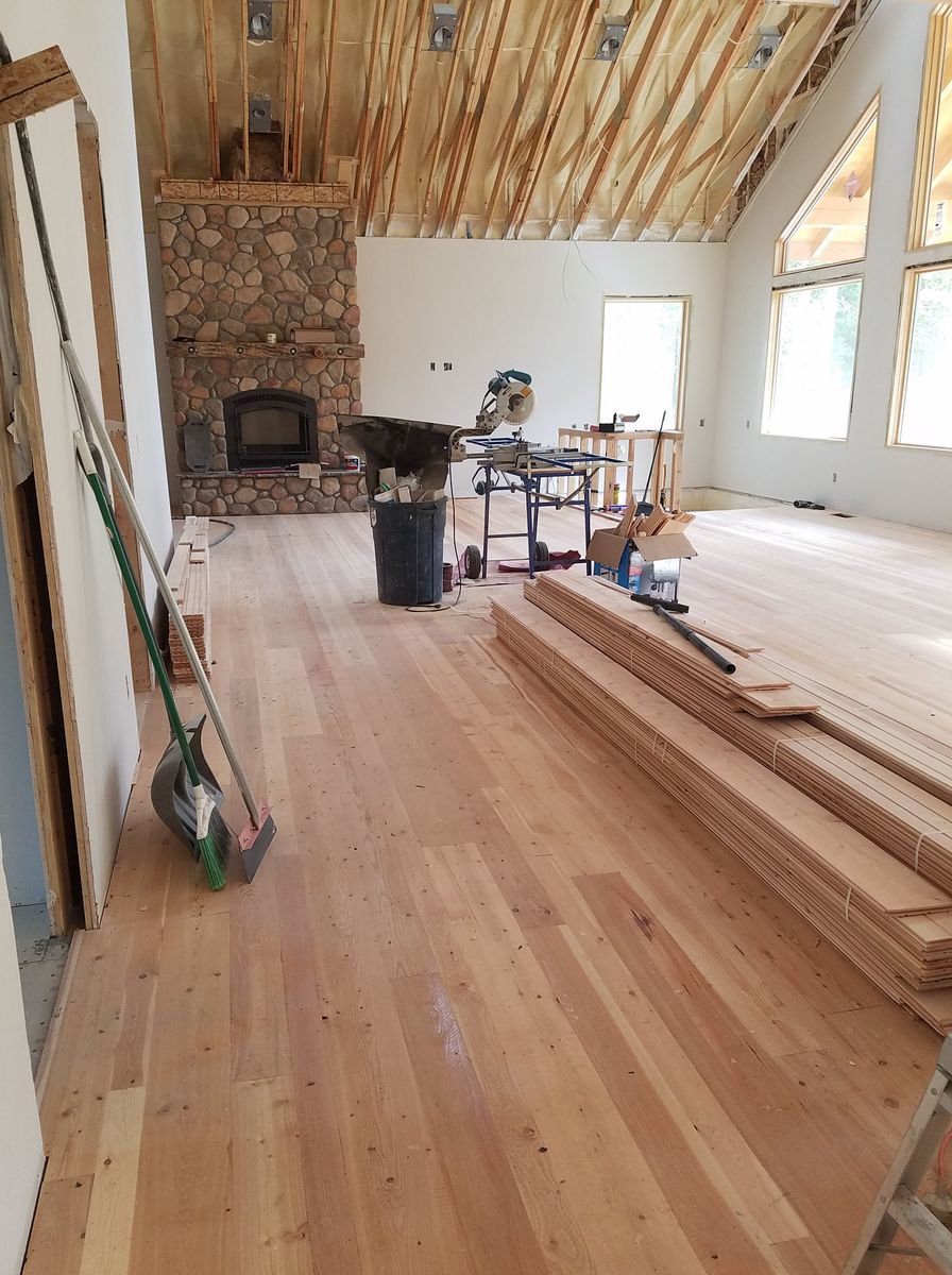 Flooring for Mission Mountain Construction in Kalispell, MT