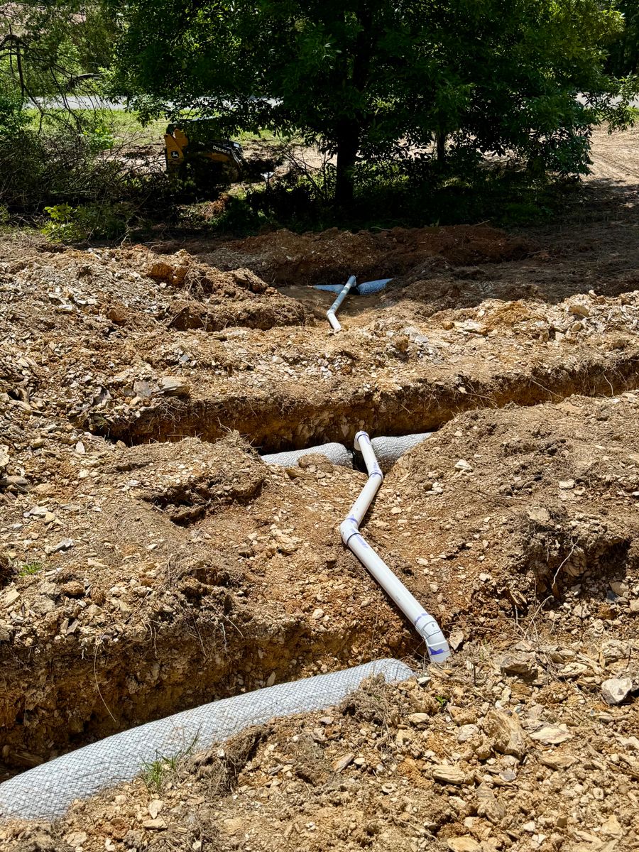 Trenching for Grayson Groundworks in Sevierville, TN