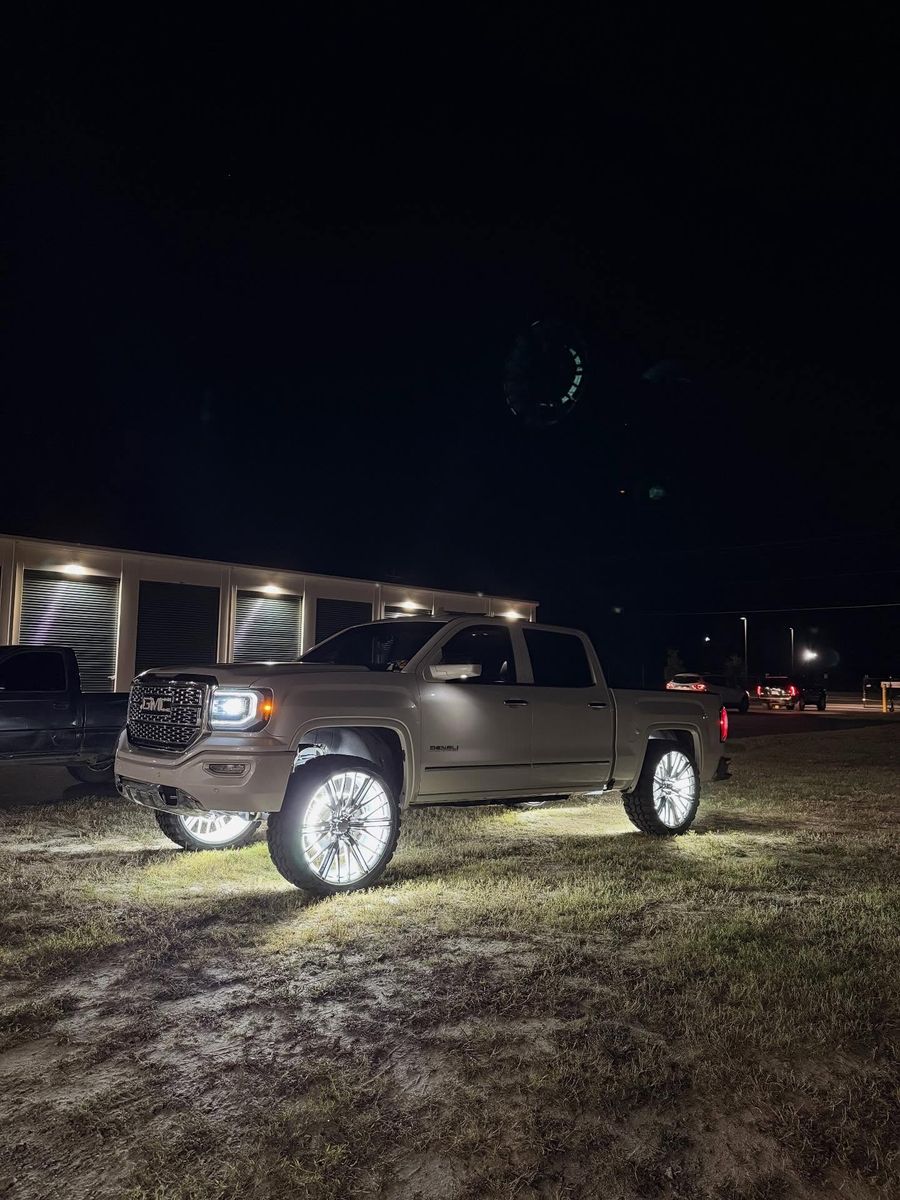 Wheel Lights for Tragedy Lighting in Oxford, NC